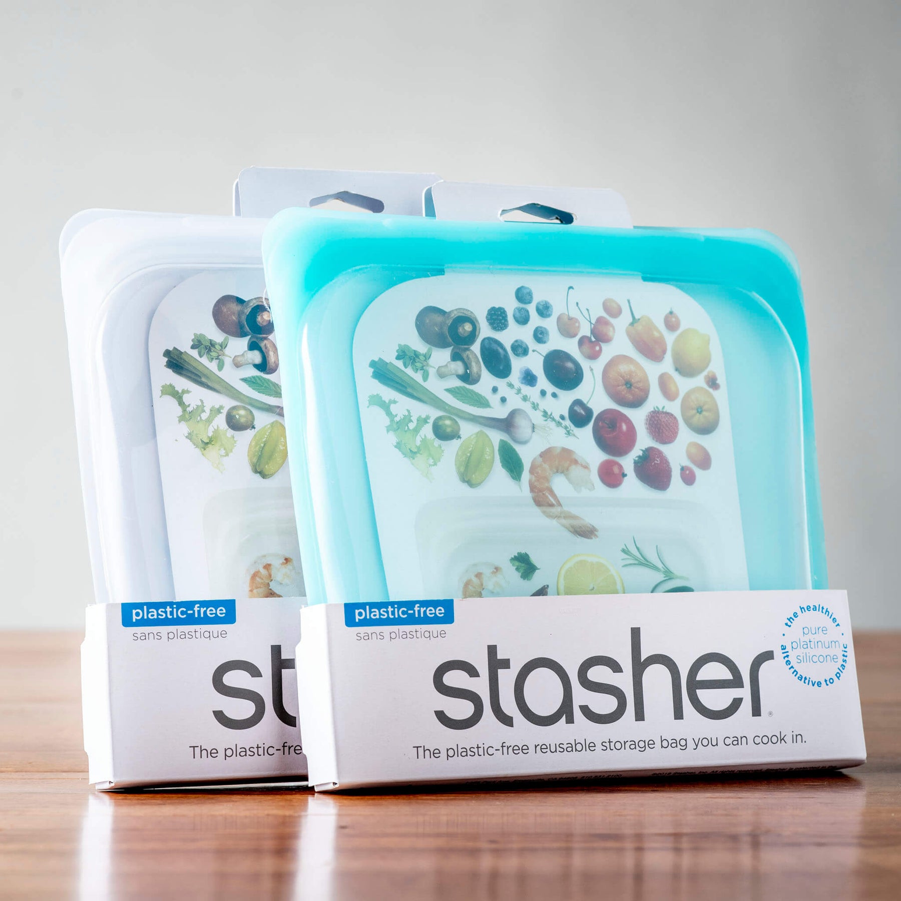 Sac réutilisable stasher shop